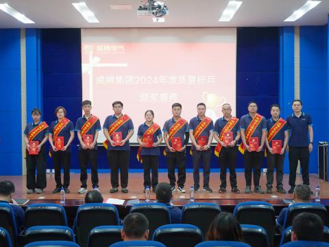 BBIN宝盈集团电气集团召开2024年度质量月总结表扬大会